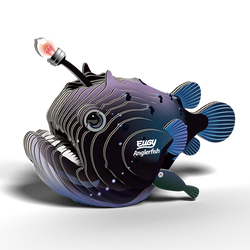 Anglerfish 3D Cardboard Model Kit Eugy (ONLINE ORDER ONLY)