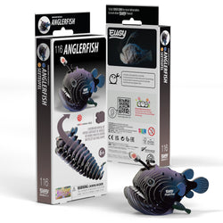 Anglerfish 3D Cardboard Model Kit Eugy (ONLINE ORDER ONLY)