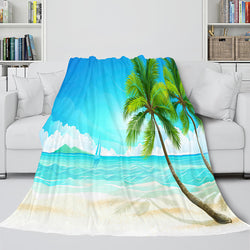 Animal Flower Soft Flannel Fleece Throw Cosplay Blanket (Online Order Only)