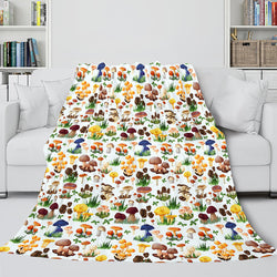 Animal Flower Soft Flannel Fleece Throw Cosplay Blanket (Online Order Only)
