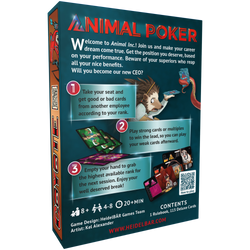 Animal Poker (ONLINE ORDER ONLY)