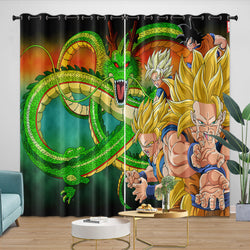 Anime Dragon Ball Curtains Kids Blackout Window Drapes (Online Order Only)