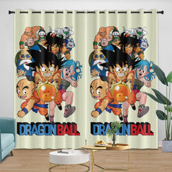 Anime Dragon Ball Curtains Kids Blackout Window Drapes (Online Order Only)