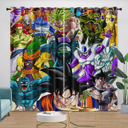 Anime Dragon Ball Curtains Pattern Kids Blackout Window Drapes (Online Order Only)