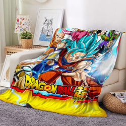 Anime Dragon Ball Super Blanket Flannel Throw Room Decoration (Online Order Only)
