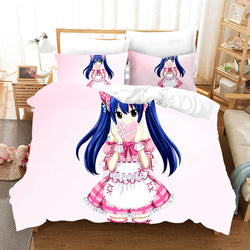 Anime Fairy Tail Cosplay Bedding Set Quilt Covers Without Filler (Online Order Only)