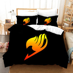 Anime Fairy Tail Cosplay Bedding Set Quilt Covers Without Filler (Online Order Only)