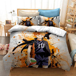 Anime Haikyuu Cosplay Bedding Set Quilt Covers Without Filler (Online Order Only)