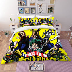 Anime My Hero Academia Bedding Set Quilt Covers Without Filler (Online Order Only)