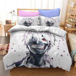 Anime Tokyo Ghoul Cosplay Bedding Set Quilt Cover (Online Order Only)