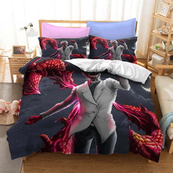 Anime Tokyo Ghoul Cosplay Bedding Set Quilt Cover (Online Order Only)