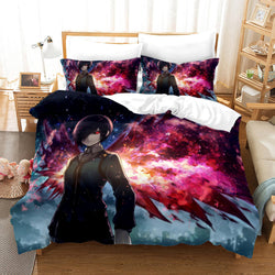 Anime Tokyo Ghoul Cosplay Bedding Set Quilt Cover (Online Order Only)
