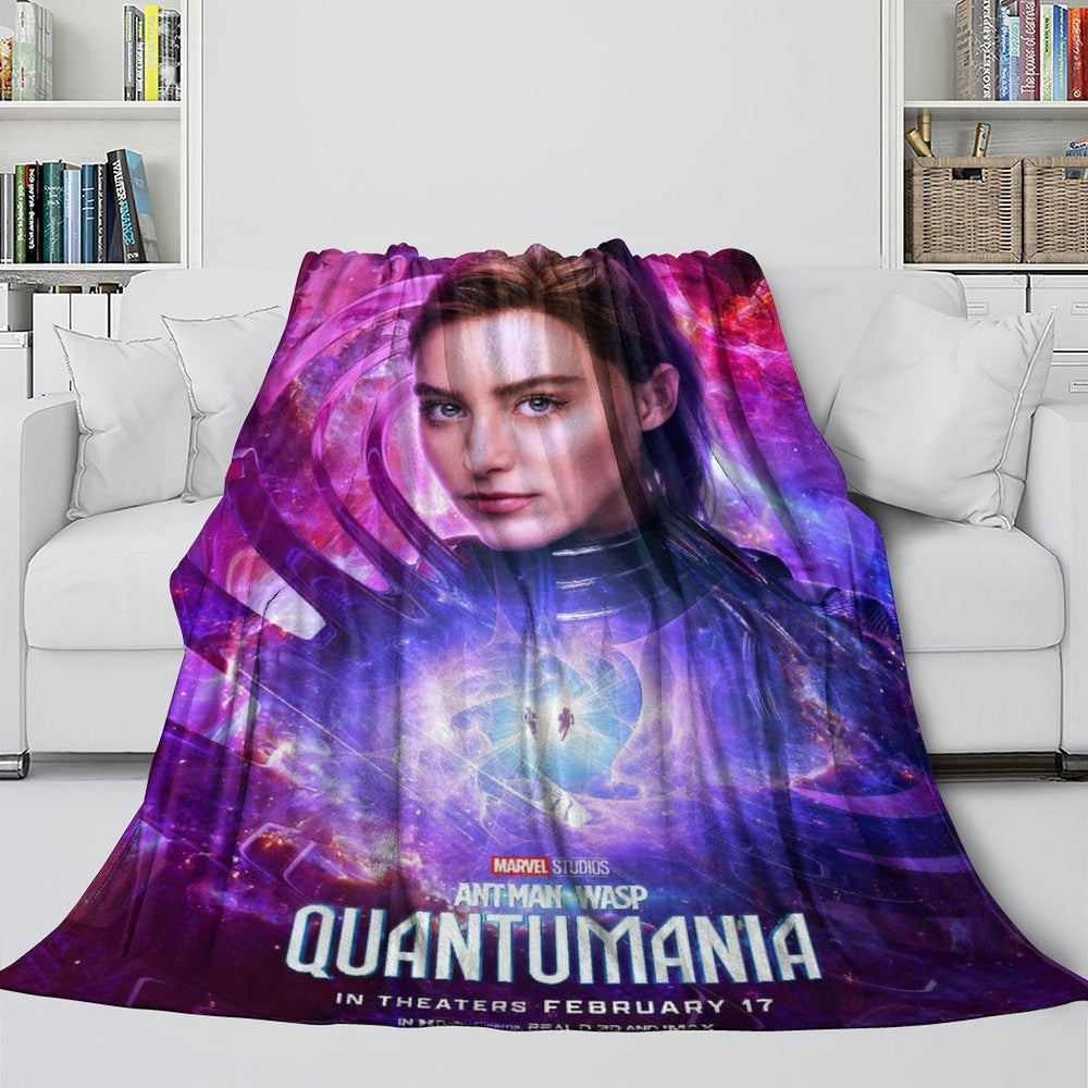 Ant-Man and The Wasp Quantumania Blanket Flannel Fleece Throw (Online Order Only)