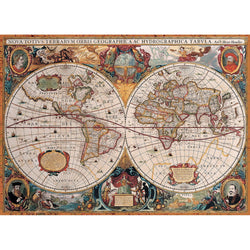 Antique World Map 1000 Piece Jigsaw Puzzle Eurographics (ONLINE ORDER ONLY)