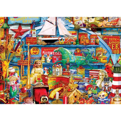 Antiques & Collectibles Flashbacks 1000 Piece Jigsaw Puzzle MasterPieces