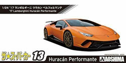 Aoshima: 1/24 ’17 Lamborghini Huracan Performante Scale Model Kit #13 (ONLINE ORDER ONLY)