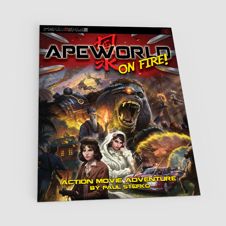 Apeworld on Fire! (Feng Shui 2E) (ONLINE ORDER ONLY)