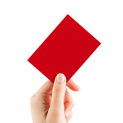 ECLIPSE® Gloss Standard DECK PROTECTOR® Sleeves: Apple Red - 105ct