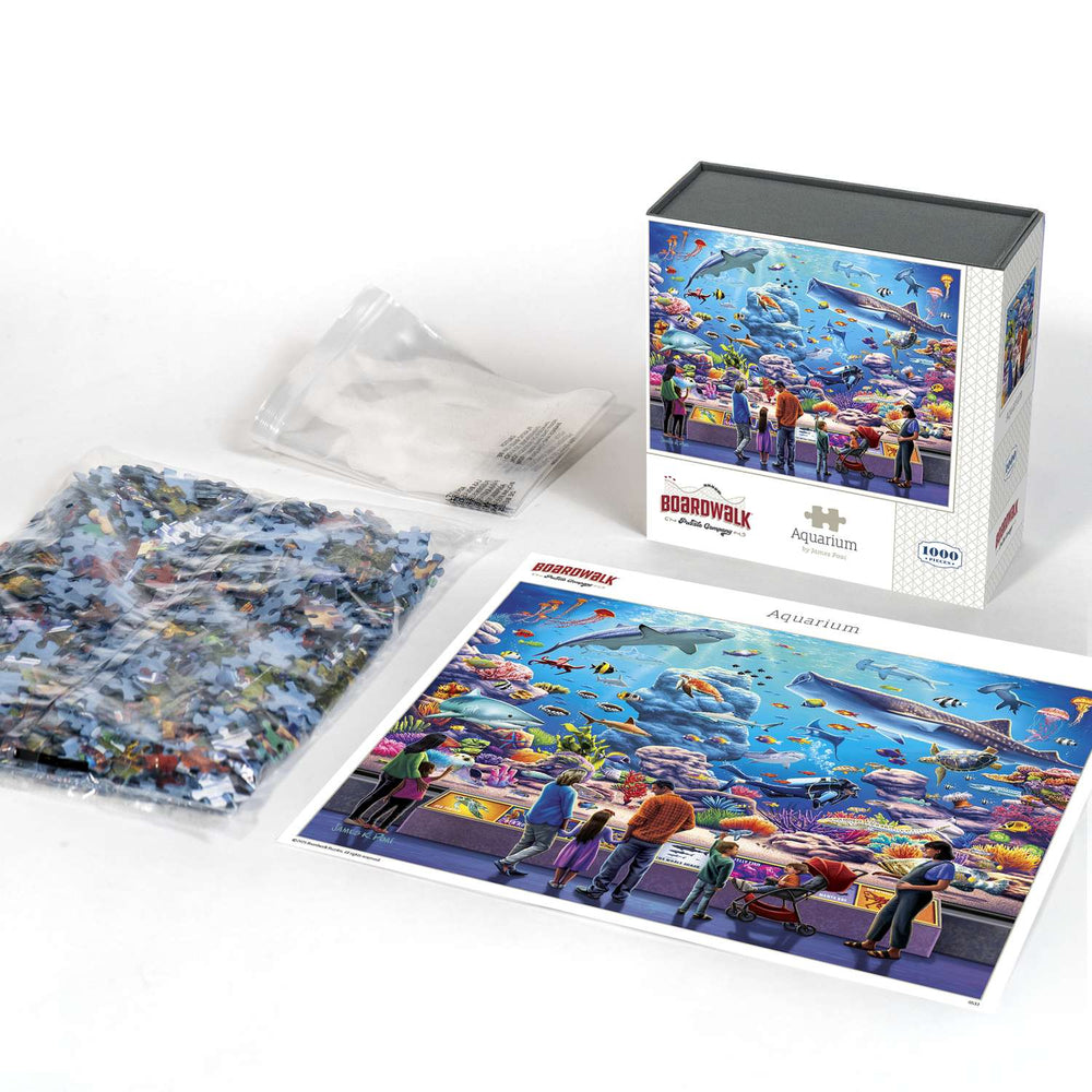 Aquarium 1000 Piece Jigsaw Puzzle Boardwalk (ONLINE ORDER ONLY)