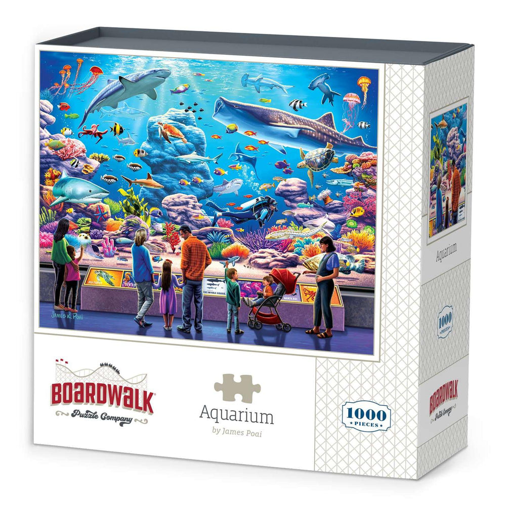 Aquarium 1000 Piece Jigsaw Puzzle Boardwalk (ONLINE ORDER ONLY)