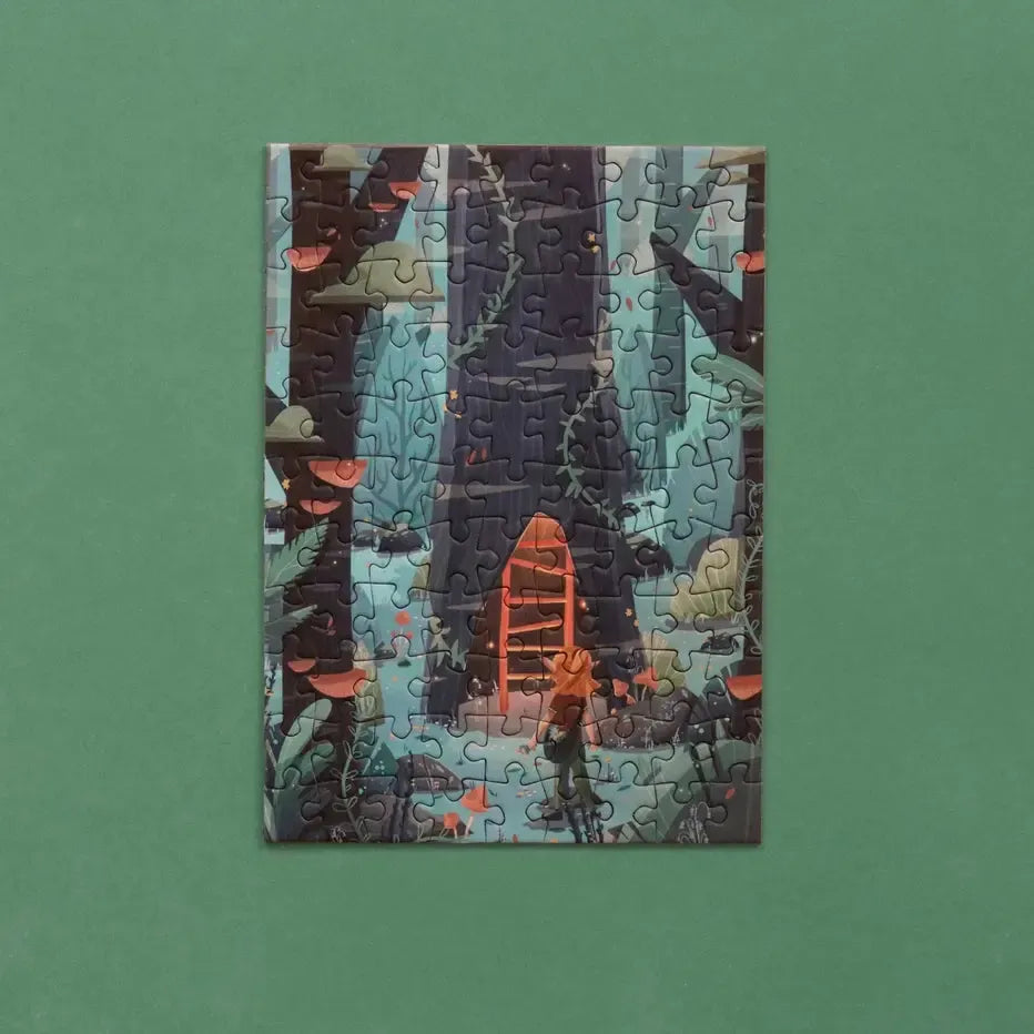 Arbre Enchante (Enchanted Tree) 99 Piece Mini Jigsaw Puzzle Trevell (ONLINE ORDER ONLY)