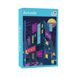 Arcade 99 Piece Mini Jigsaw Puzzle Puzzledly