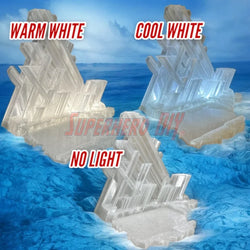 Arctic Ice Crystal Fortress Display Stand - Sized for Pop! Deluxe Superman #537 (ONLINE ORDER ONLY)