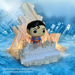 Arctic Ice Crystal Fortress Display Stand - Sized for Pop! Deluxe Superman #537 (ONLINE ORDER ONLY)