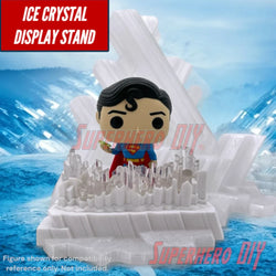 Arctic Ice Crystal Fortress Display Stand - Sized for Pop! Deluxe Superman #537 (ONLINE ORDER ONLY)