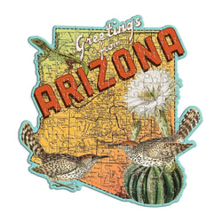 Arizona 100 Piece Mini Shaped Jigsaw Puzzle Galison (ONLINE ORDER ONLY)