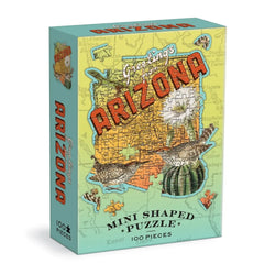 Arizona 100 Piece Mini Shaped Jigsaw Puzzle Galison (ONLINE ORDER ONLY)