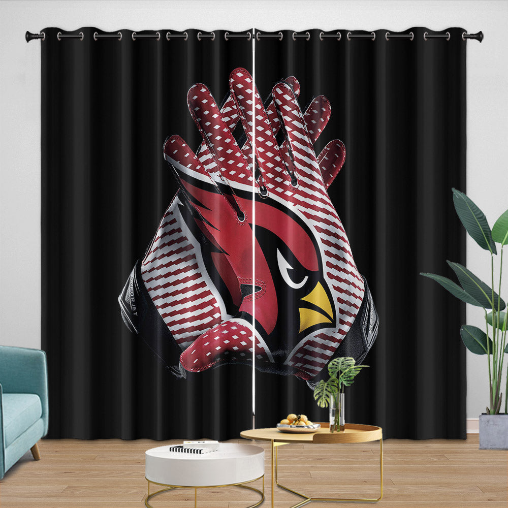 Arizona Cardinals Curtains Blackout Window Drapes (Online Order Only)