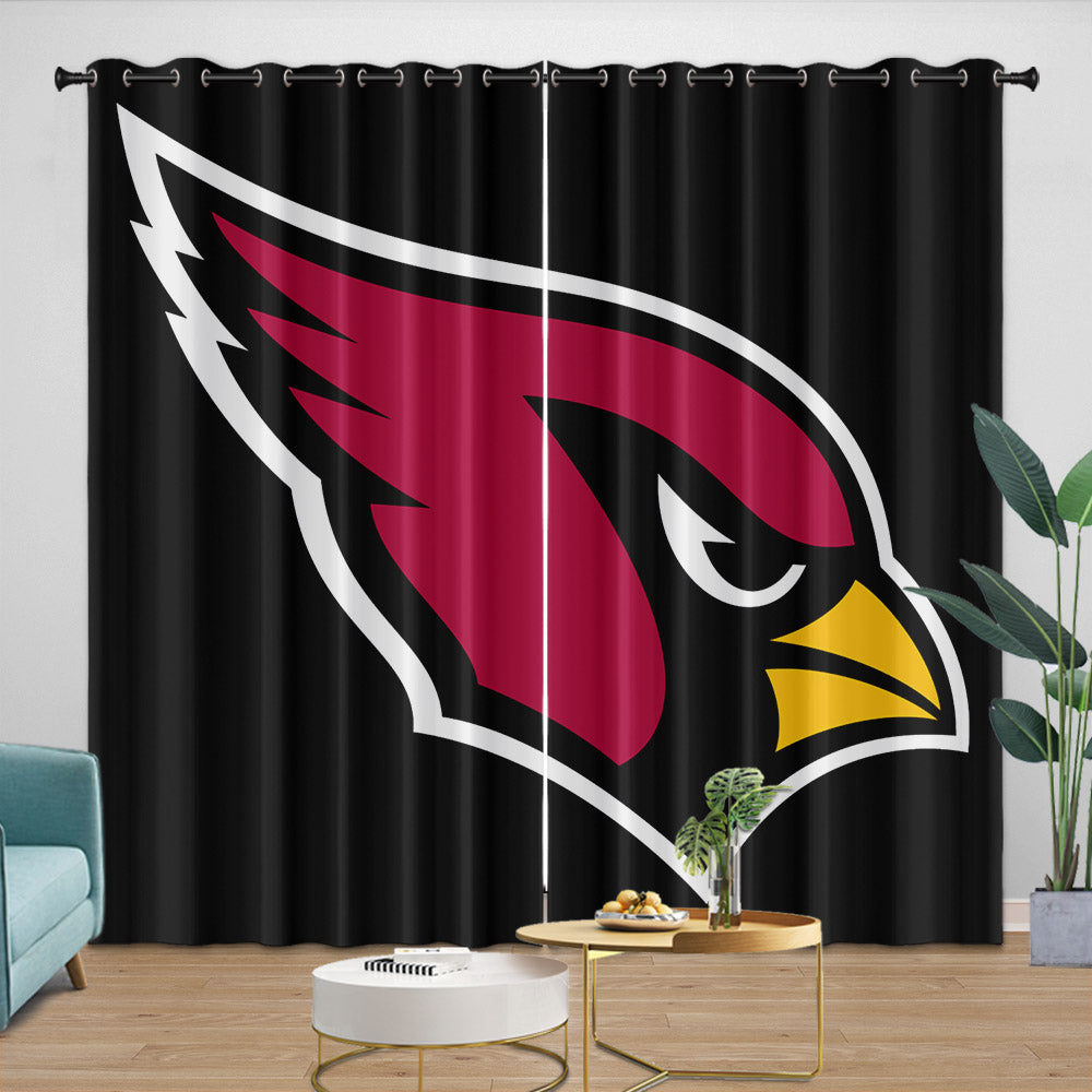 Arizona Cardinals Curtains Blackout Window Drapes (Online Order Only)