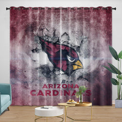Arizona Cardinals Curtains Blackout Window Drapes (Online Order Only)