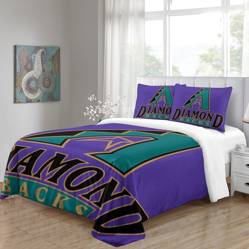 Arizona Diamondbacks Bedding Set Quilt Cover Without Filler (Online Order Only)