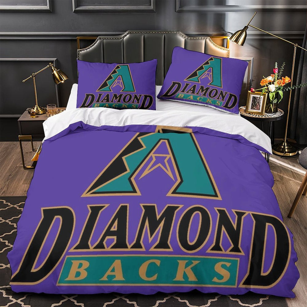 Arizona Diamondbacks Bedding Set Quilt Cover Without Filler (Online Order Only)