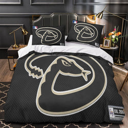 Arizona Diamondbacks Bedding Set Quilt Cover Without Filler (Online Order Only)