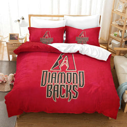 Arizona Diamondbacks Bedding Set Quilt Cover Without Filler (Online Order Only)