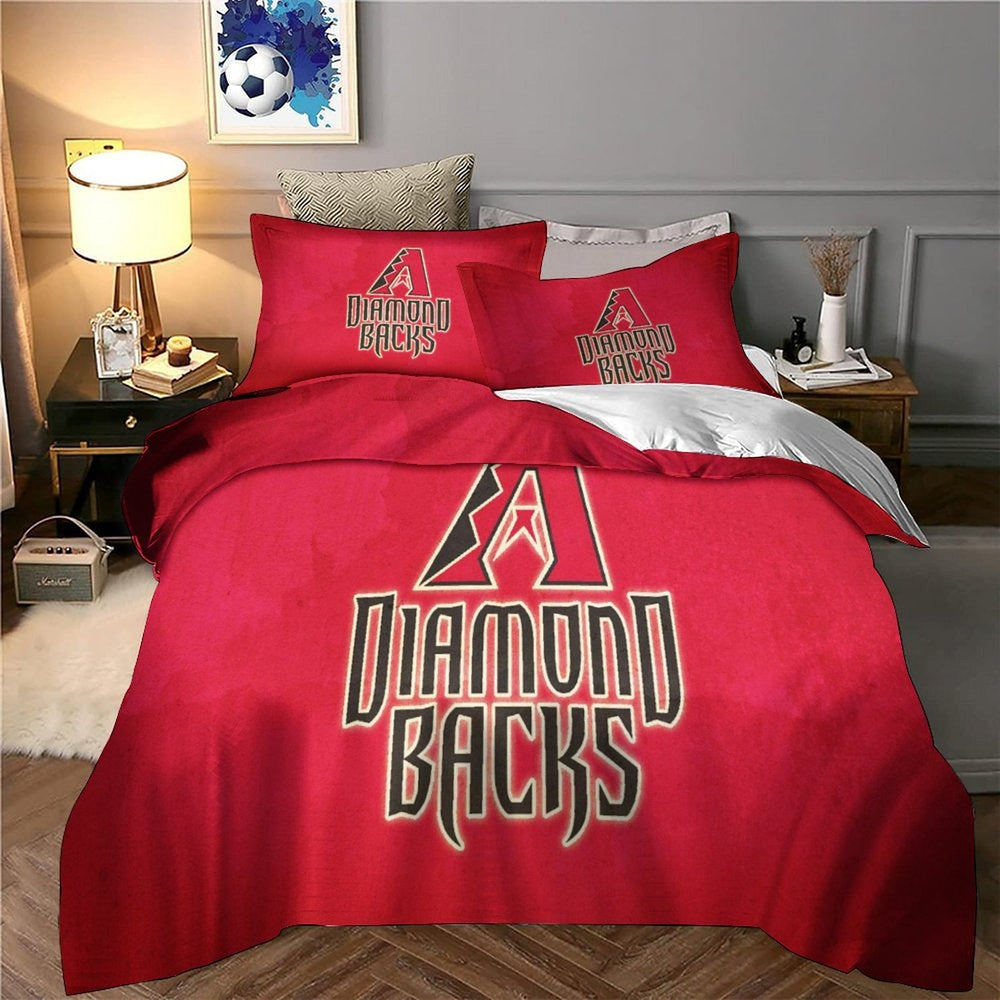 Arizona Diamondbacks Bedding Set Quilt Cover Without Filler (Online Order Only)