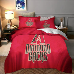 Arizona Diamondbacks Bedding Set Quilt Cover Without Filler (Online Order Only)
