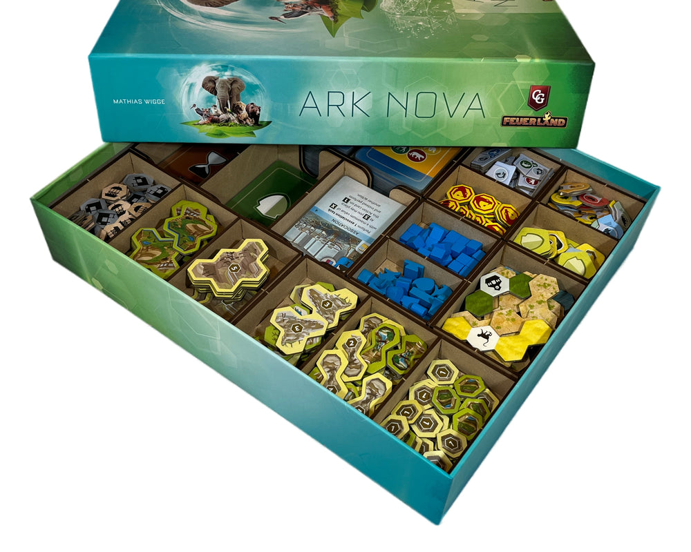 Ark Nova Board Game Organizer Insert (ONLINE ORDER ONLY)