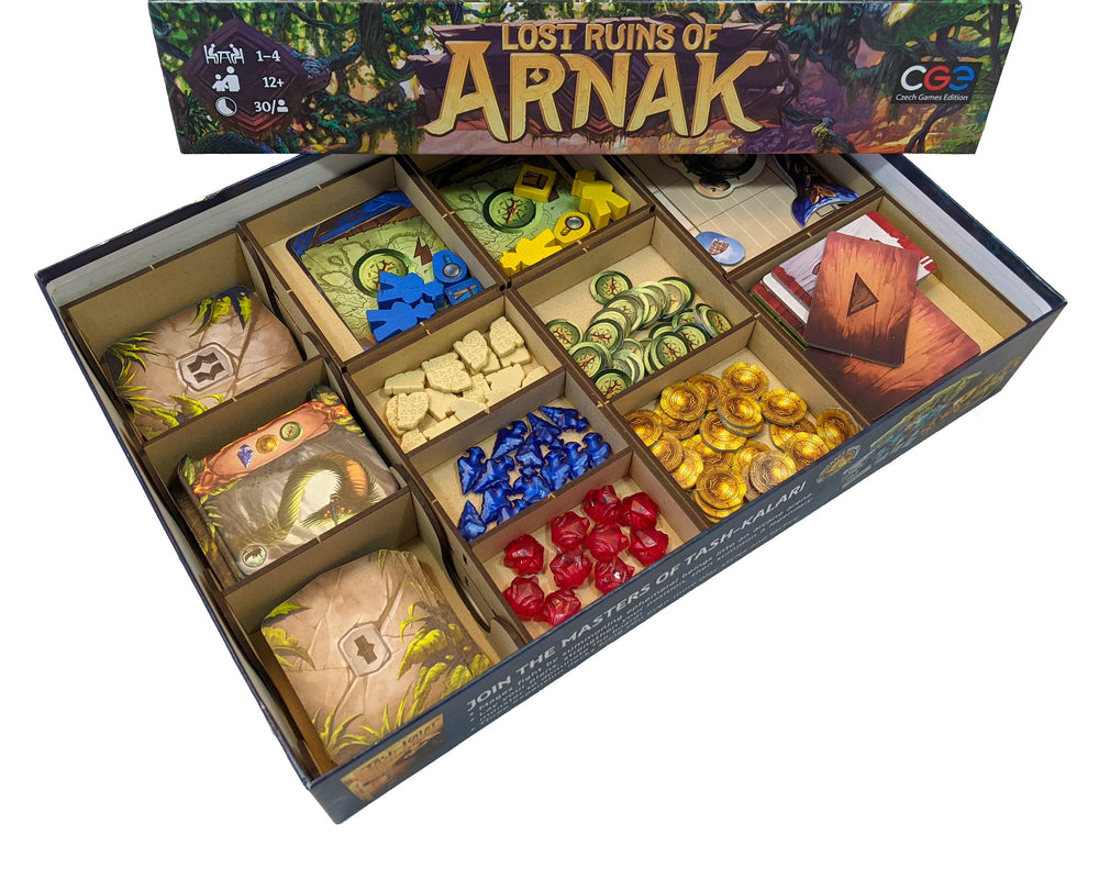 Lost Ruins of Arnak Board Game Organizer Insert (ONLINE ORDER ONLY)