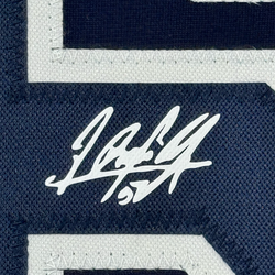 Framed Facsimile Autographed Randy Arozarena 35x39 Tampa Bay Navy Blue Reprint Laser Auto Baseball Jersey (ONLINE ORDER ONLY)