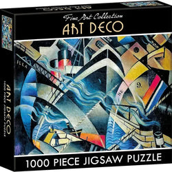 Art Deco the Arrival 1000 Piece Jigsaw Puzzle GSC