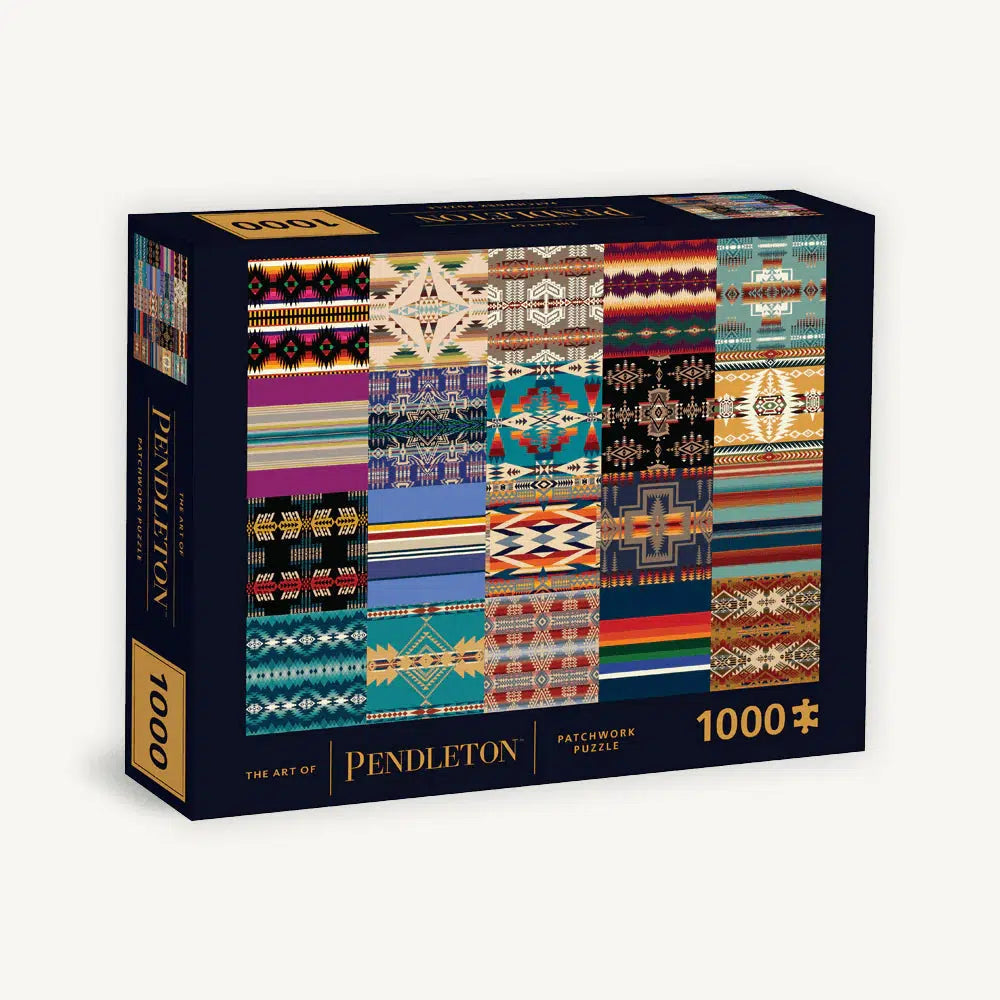 Art of Pendleton Patchwork 1000 Piece Jigsaw Puzzle Chronicle (ONLINE ORDER ONLY)