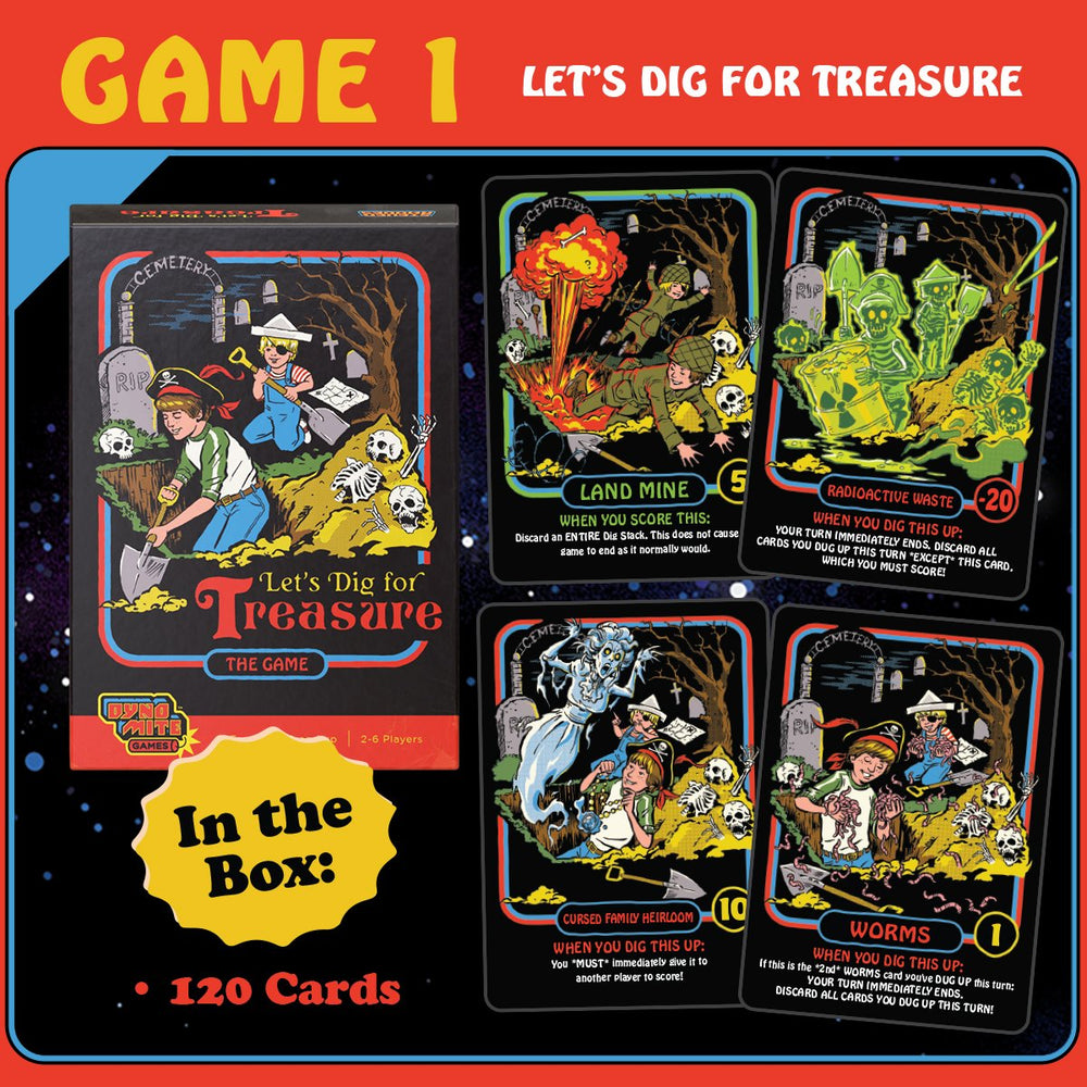 Let’s Dig for Treasure (Steven Rhodes Games Vol. 1) (ONLINE ORDER ONLY)