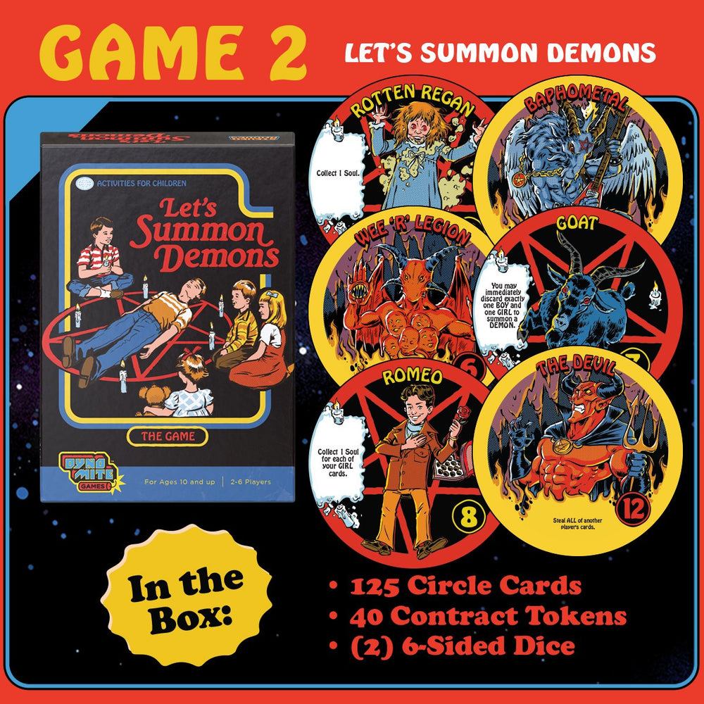 Let’s Summon Demons (Steven Rhodes Games Vol. 1) (ONLINE ORDER ONLY)