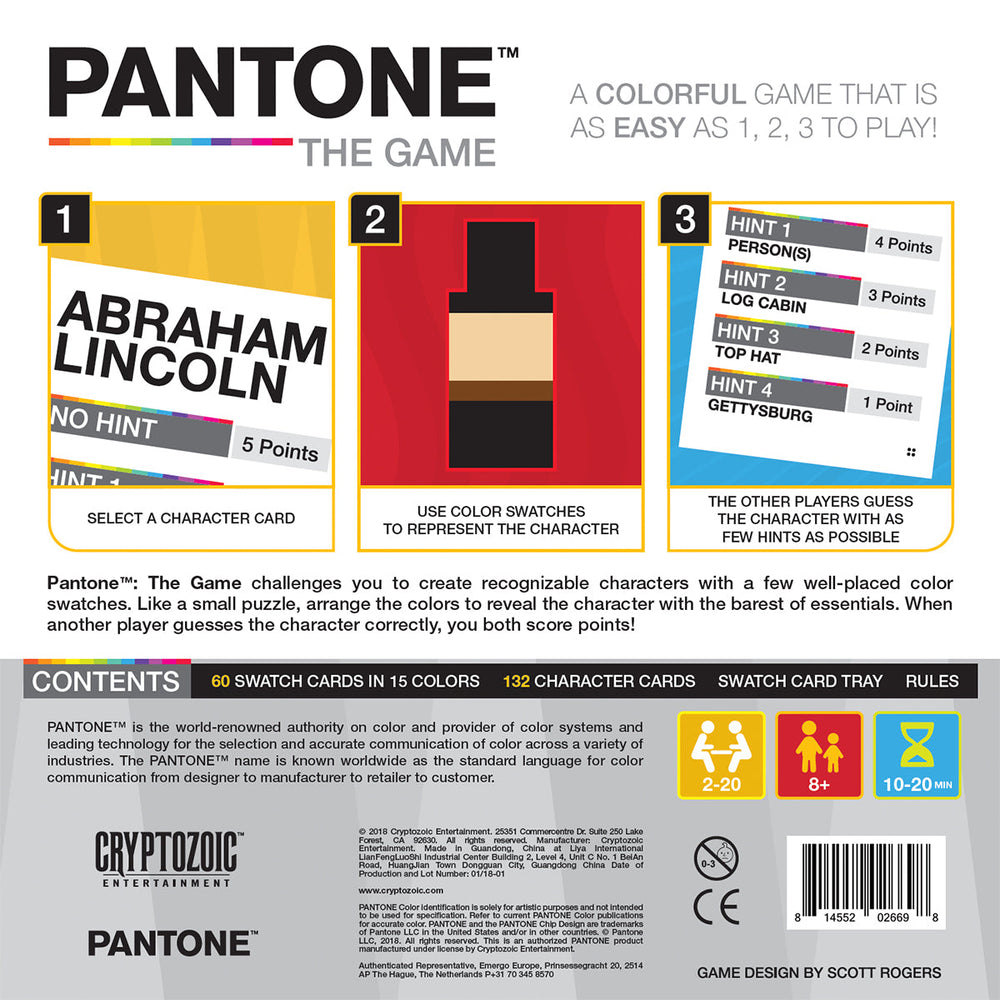 Pantone: The Game (ONLINE ORDER ONLY)