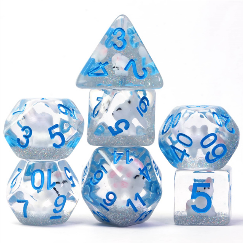 Arctic Fox RPG Dice Set (ONLINE ORDER ONLY)