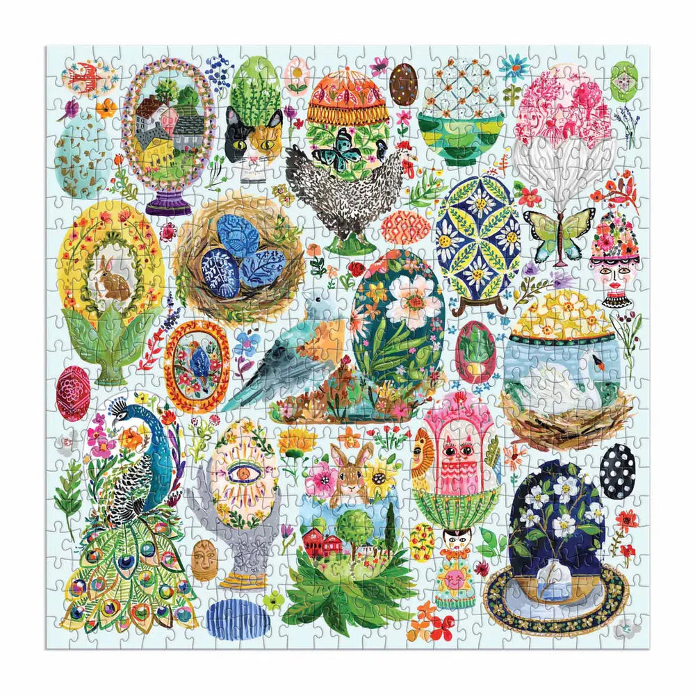 Artisanal Eggs 500 Piece Jigsaw Puzzle Galison (ONLINE ORDER ONLY)
